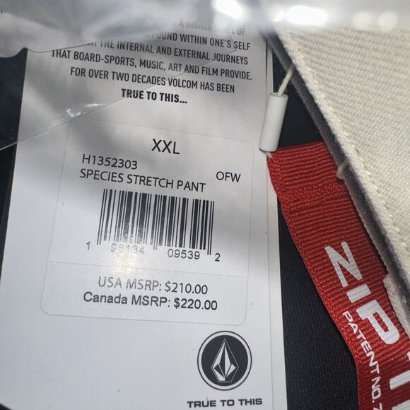 Volcom Let It Storm Species Stretch Pants Women’s xxl Msrp $210 - Picture 4 of 5